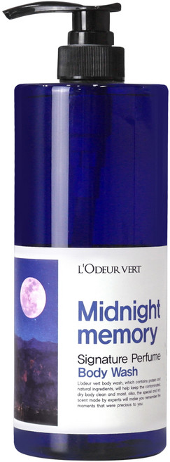 로더베르 시그니처 퍼퓸 바디워시 미드나잇메모리, 1kg, 9개