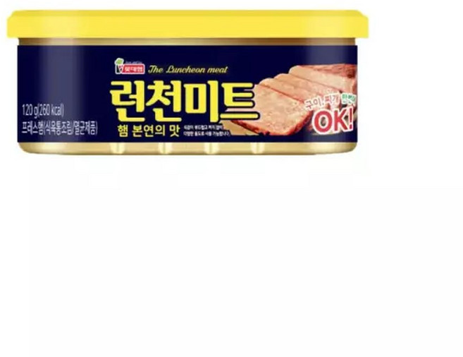 롯데햄 런천미트120g X 10개, 120g