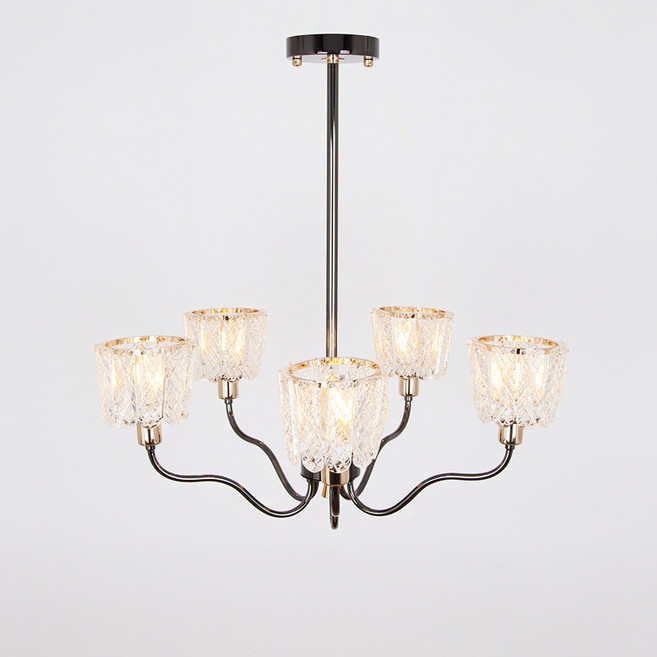 베리떼 5등 펜던트 E17 오브제 라인 샹들리에 거실등