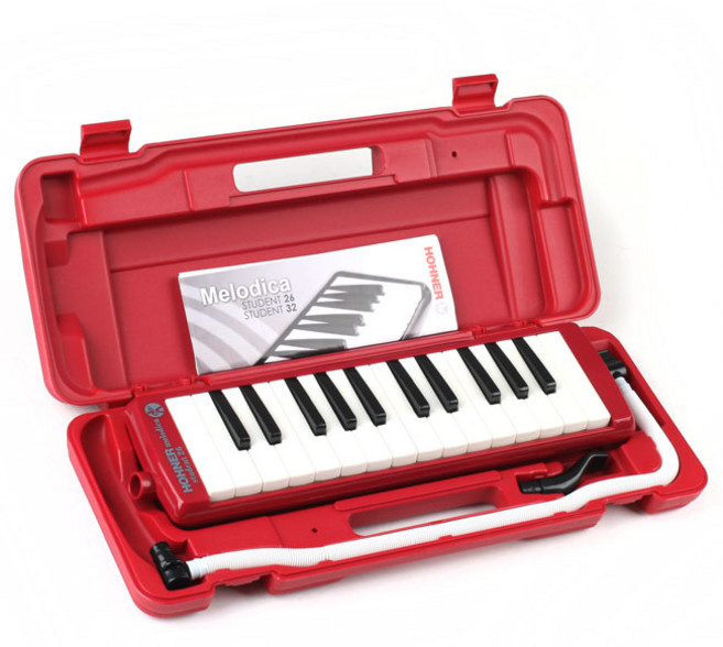 Hohner Melodica Student26 Red 호너 멜로디언 멜로디카, 상세설명참조