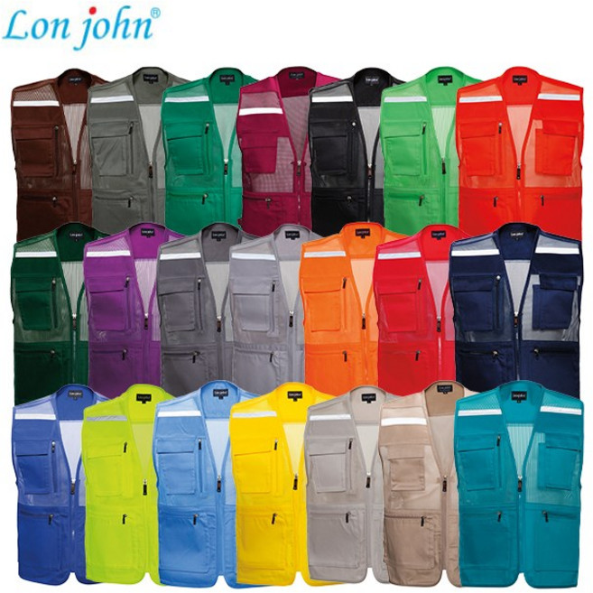 DY-2004A 일반형 TC 망사조끼 - 연두색(2004AFG), 연두, 1개