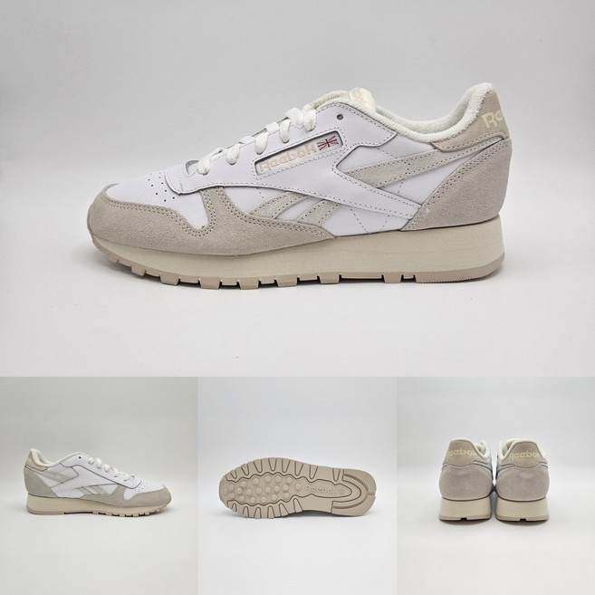 [국내매장판] 리복 운동화 클래식 레더(W) - 그레이:화이트