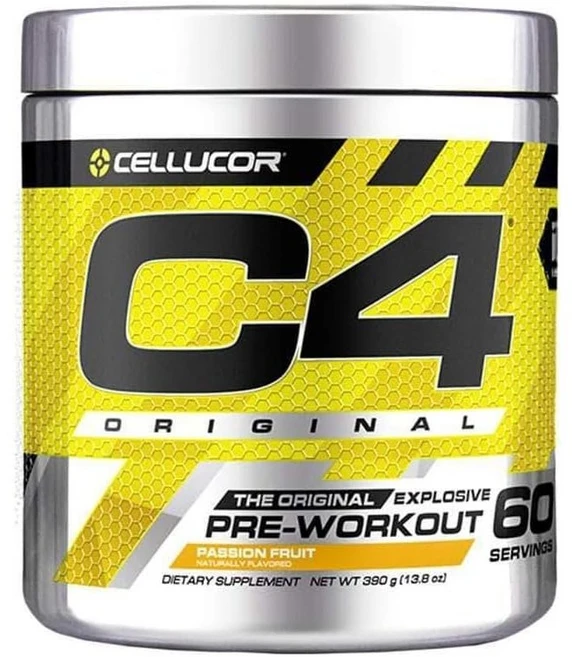 New) C4 셀루코어 오리지날 프리-워크아웃 60서빙 파인애플 맛, 60서빙 1개입 - 쿠팡