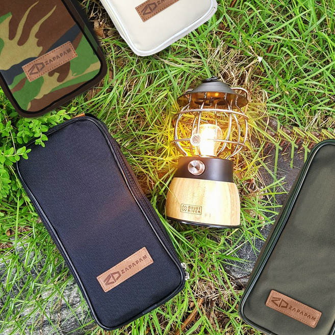 캠핑 마운트리버 랜턴 수납가방 보관함 에스텔라 파로, 카키