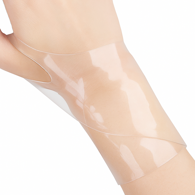 투데이리빙 1+1 2중 강력 실리콘 손목 보호대 팔목 밴드 아대 여성 헬스 임산부 업무 작업 공부 주방일 집안일 주방, 1세트