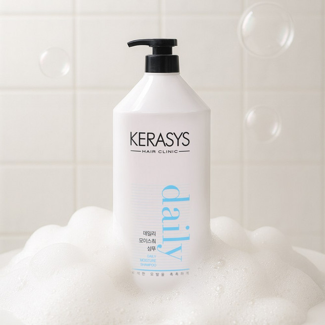 케라시스 데일리 모이스춰 샴푸 프루티 앤 플로럴 머스크향, 4개, 1.5L