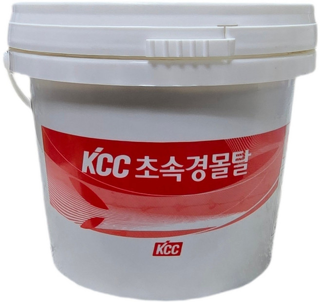 KCC초속경 고강도 균열및 크랙 보수 몰탈재(5KG 18KG)+작업도구(옥상및 외벽보수재), 초속경 몰탈5KG+D헤라, 1개