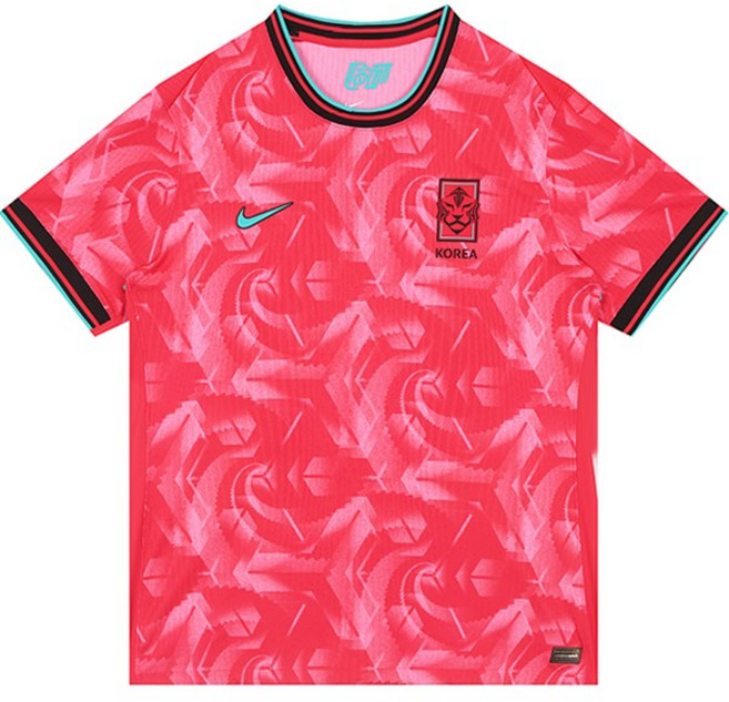 나이키 코리아 DRI-FIT ADV 어센틱 홈 저지 대한민국 국대 반팔 유니폼 Grobal 레드, 상세설명참조