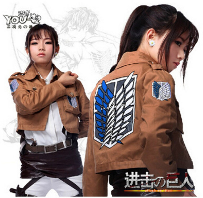 진격의거인굿즈 조사병단 자켓 코트 리바이 코스프레 에렌