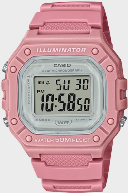 카시오 커플 시계 W-218HC-4A