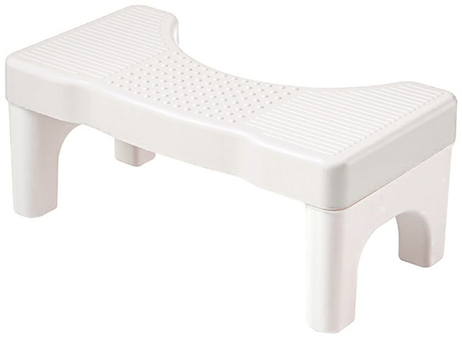 이지유 상쾌한 쾌변 변기 발받침 논슬립 분리보관 발판 디딤대 받침대 화장실 욕실, 화이트, 1개
