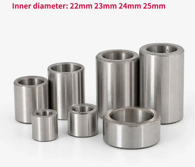 베어링 22MM 내경 내마모성 1PCS 부싱 액슬 23MM 슬리브 24MM 25MM 가이드 강철, 19 25x30x25mm, 1개