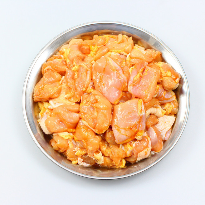 닭정육 절단 닭다리살 염지 1kg, 1개