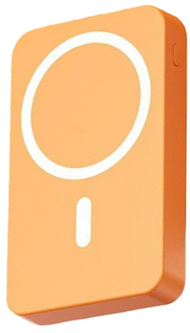 20000mAh 磁吸行動電源 無線充電 PD雙向快充, 橙色【有線22.5W+無線磁吸15W】, 橙色