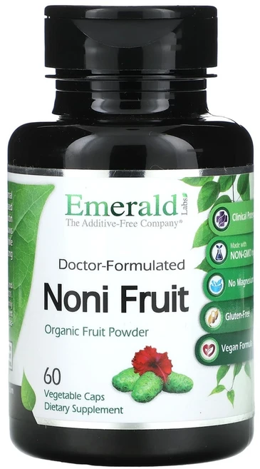 에메랄드 래보래토리즈 노니 과일 60 베지캡슐, 1개, 60정 - 쿠팡