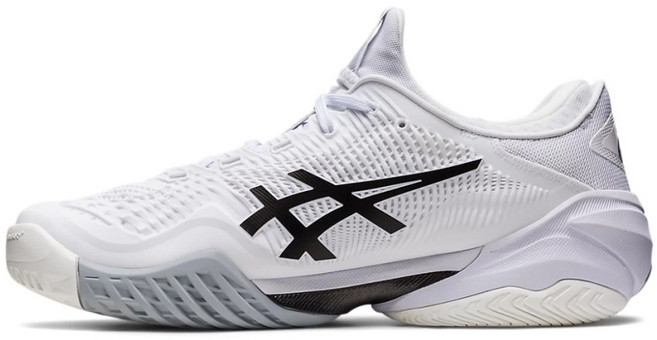 ASICS(아식스) Court FF 3 OC 내마모 로우탑 테니스화 남성용 화이트 1041A370-100