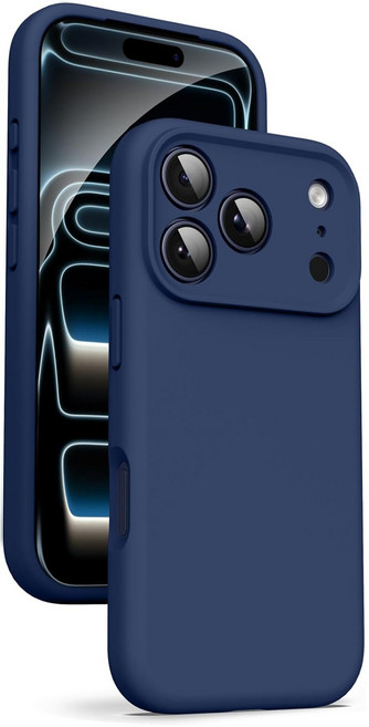 아칸크 젤리 실리콘 휴대폰 케이스+지문인식 보호필름 증정 풀세트