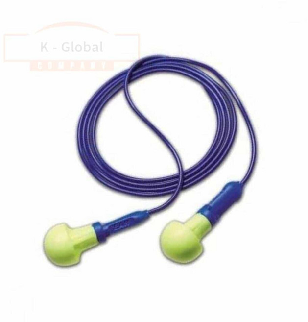 끈달린 이어플러그 5쌍 안전귀마개 소음차단귀마개