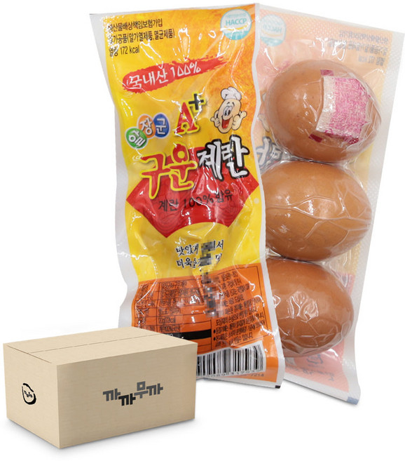 알장군 A+ 구운계란 120g 식사대용 구운란, 30개