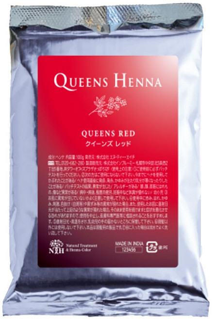 [헤나 1개 더 증정] 화이트크라운 NTH 퀸즈헤나 염색약 세트 구매시 추가, 레드