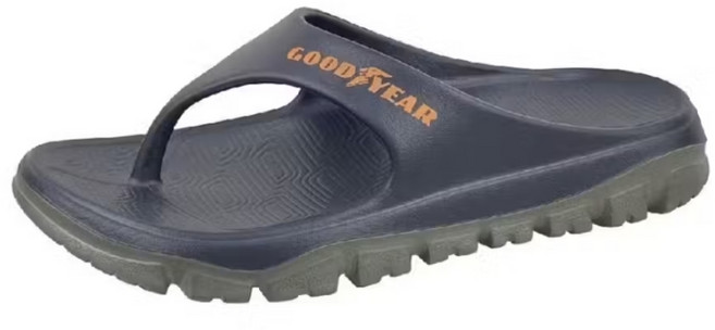 Goodyear男士夾腳拖鞋 柔軟舒適防滑耐磨 輕便好攜帶 夏季海灘必備