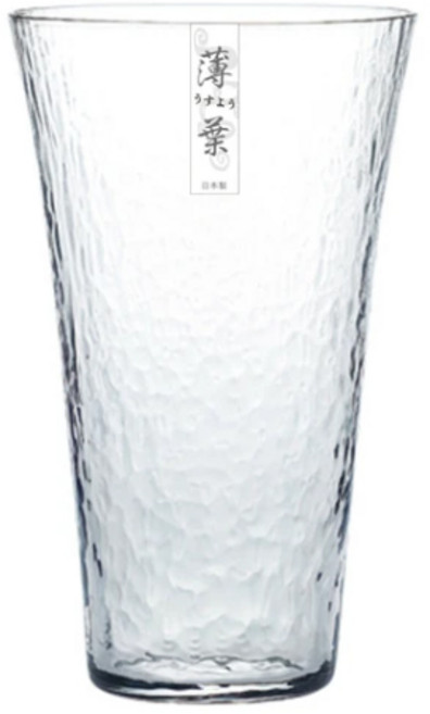 도요사사키 우스요우 일본 맥주잔 얇은 하이볼잔 300ml, 1개