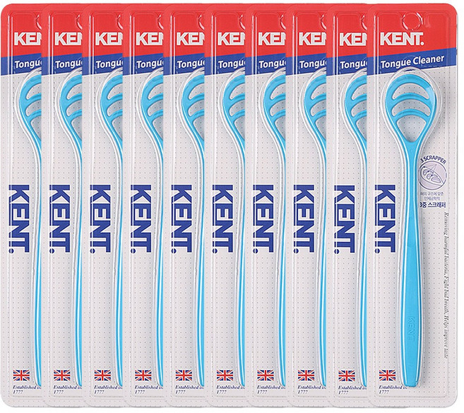 해호 켄트 혀크리너 블루, 10개