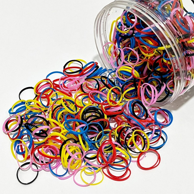 이음모음 머리끈 미니 고무줄