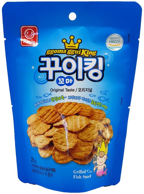 한진식품 꼬마 꾸이킹 오리지널 25g, 2개