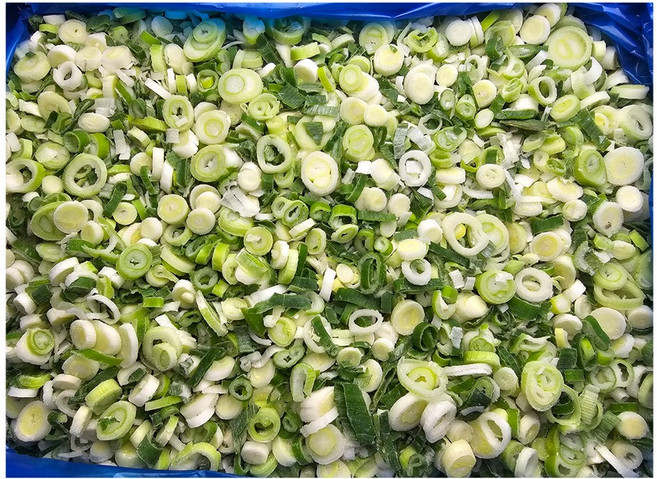 냉동 대파 슬라이스 10kg 벌크 식당 도매, 1개