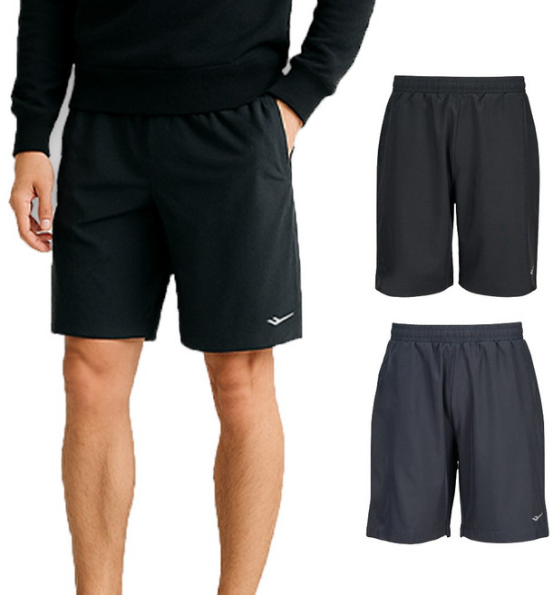 프로스펙스 사커라인 하프 팬츠(블랙)