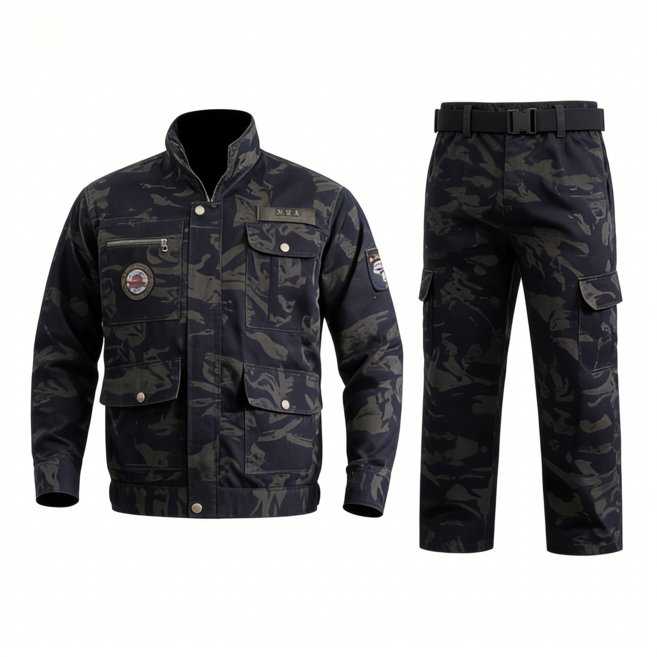 Havos 남자 작업복 상하의 1+1 세트 바람막이 후리스 플리스 등산 낚시복