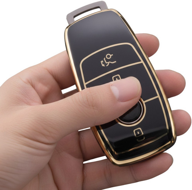 벤츠 키케이스 풀커버 키홀더 키커버 차키케이스 A B C E S AMG 클래스, B타입, 블랙