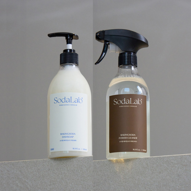 소다랩 베이킹소다 주방세제+파워클리너, 1개