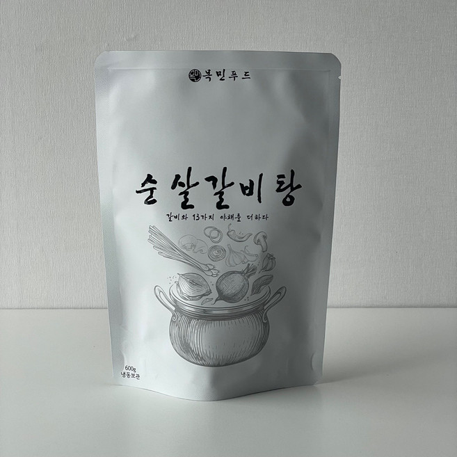 목민 순살 갈비탕 600g, 1개