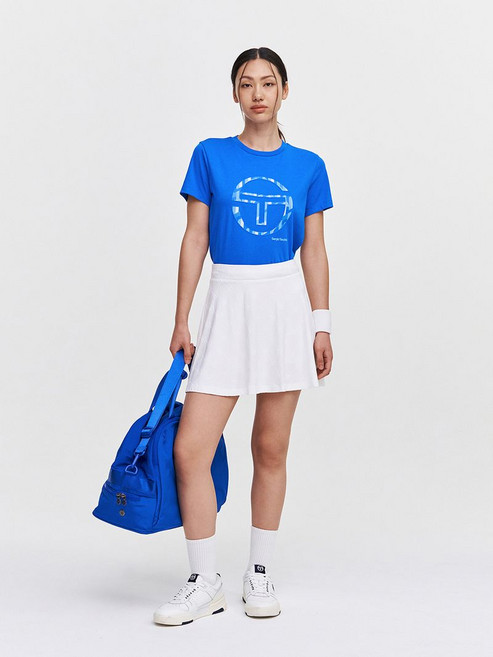 세르지오 타키니 SERGIO TACCHINI W 리조트 아트웍 빅로고 반팔 티셔츠