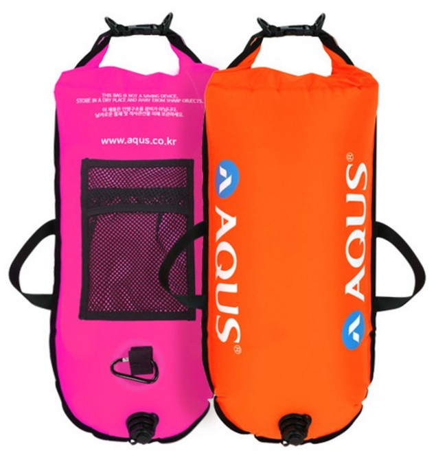 탄성밴드 스윔부이 AQSG-0006 수영 안전부표, PNK, 1개