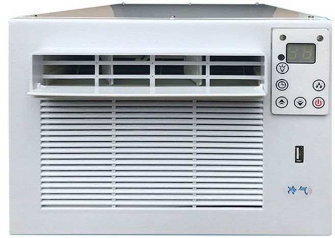 케슬라 창문형에어컨 실외기 없는 이동식 창문형 에어컨 GZY-20 리모컨50hz