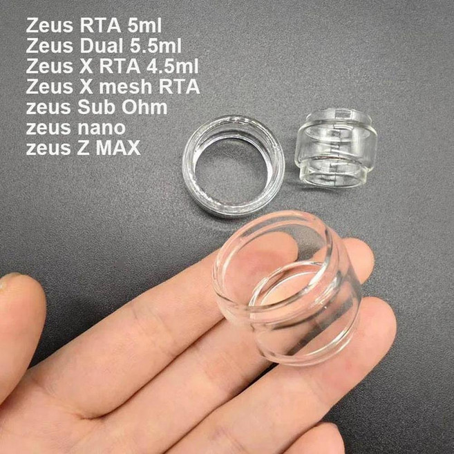 듀얼 그물 서브 탱크 유리 용기 버블, 1개, 5. Zeus X RTA 4.5ml