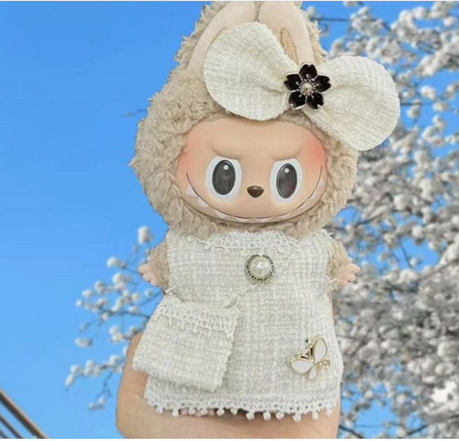 라부부 꾸미기 옷 원피스 라부부 3 세대옷 라부부123세대 라부부패션 라부부트위드 라부부인형키링 인형옷 인형꾸미기