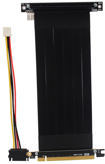 PCi-e 3.0 16x 그래픽 카드 라이저 연장 케이블 PCIe SATA 4 핀 전원 RTX3060 ETH 채굴 비트코인 채굴기 R33SFSL, 02 15cm, 03 R33SR-PW