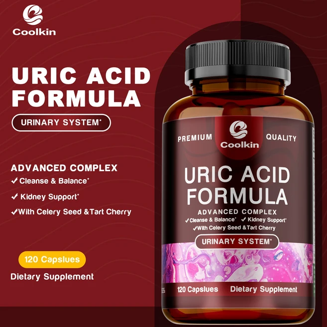 요산 정화 및 해독 - 신장 및 관절 지원 보충제, 2개, 120정 - 쿠팡