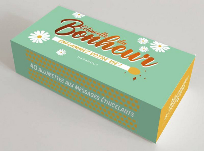 L'étincelle du bonheur 法文療癒火柴 - Boite 盒子