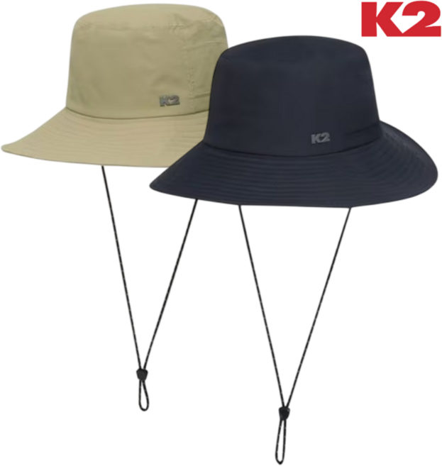 K2 남여공용 모자 봄여름 등산 트레킹 낚시 골프 벙거지 방수 땀흡수 사파리 챙 아웃도어 버킷햇, 카키(K6)
