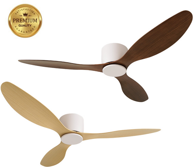 로슬러 프라임R 우드 초슬림 실링팬 52인치 천정 선풍기, 화이트, 애쉬, 프라임S 52인치