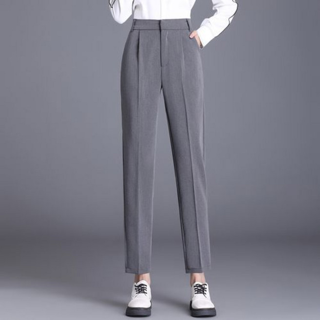 뉴욕멋쟁이 키티아 뒷밴딩 9부일자팬츠