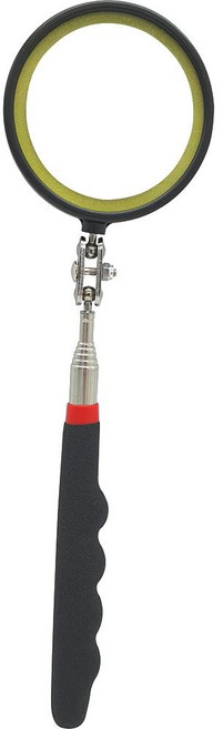 검사거울 용접거울 차량 자동차 작업 정비 안테나 반사경 검사경 LED 거울 스마토, 1개