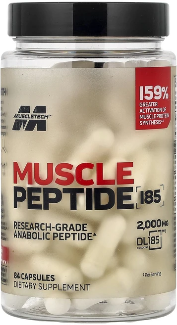 행복하고 건강하게 MuscleTech Muscle Peptide 185 캡슐 84정(캡슐 1정당 666mg) 백년회로하세요, MuscleTechMusclePeptide185캡슐84, 1개 - 쿠팡