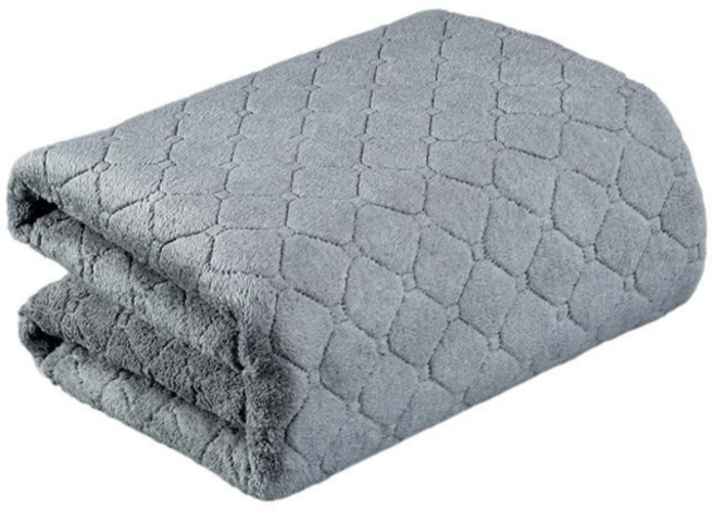 AKRUA 전기매트 전기장판 전기요 두터운 플러시벨벳 물세탁 가능, 1.8*0.8m, 회색