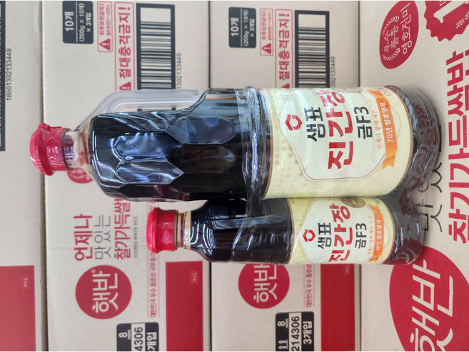 샘표 진간장 금F3 (1.7L + 500ml), 2개, 2.2L
